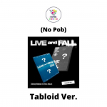 Valige POB Tabloid Ver Xdinary Heroes 5. minialbum LIVE ja FALL No POB Random