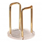 &Uuml;hekordselt kasutatav pabertopsihoidja Teetassid Dosaator Kohvikruusiriiuli alus koduk&ouml;&ouml;ki kohvikubaari korraldaja tassihoidja riiulitarvikud Unilateral kuldne