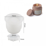 DIY k&auml;sit&ouml;&ouml; k&uuml;&uuml;nlapurgi vorm kaanega Mahlane lillepott Kasulik k&uuml;&uuml;nlajalgade vorm kodusisustus Small