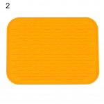 Puntos k&ouml;&ouml;gi silikoonist kuumakindel lauamatt, libisemiskindel potialuse hoidja padjapadi oranž