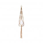 Lillepotiv&otilde;rk Aiandus, k&auml;sitsi kootud k&auml;sitsi valmistatud makraam, libisemisvastane dekoratiivne s&otilde;lmega k&ouml;is Taim Rippkorv Seinakaunistus Aiakaunistus D