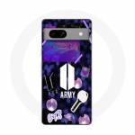 Coque Maniacase pour Google Pixel 7a est BTS army logo Bangtan Subs