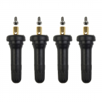 4tk Varreventiilid TPMS Black Car Accessories Kit remont