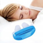 SHOP-STORY - Filtre Purificateur d'Air Anti-Ronflement - Dispositif Nasal Anti-Ronflements Separe les cornets nasaux du Nez - Bleu