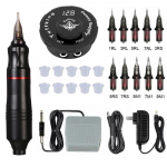 T&auml;toveeringupliiatsi komplekt, L&otilde;ikejoon, Uduvineerimine All-in-one masin, T&auml;toveerimismasin, T&auml;toveerimist&ouml;&ouml;riist, T&auml;toveeringukomplekt must