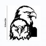 1tk kotka metallist seinakunst metallist seinaskulptuur kotka seinale riputatav silt rauast k&auml;sit&ouml;&ouml; seinakaunistus rauast kunst siluett kodukaunistused must