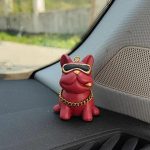 Anime Isiksus Buldog Auto Sisekujundus Trend P&auml;ikeseprillid Buldog Auto Keskkonsooli Kaunistused Auto Tarvikutele punane