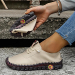 Naiste kingad, PU-nahast jalatsid naistele, mugavad libisemisliistudega k&auml;sitsi &otilde;mblusniit Kerge emakinga Zapatillas De Mujer 35 taevasinine v&auml;rv