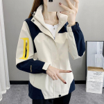 Naiste s&uuml;gisene tuulejope v&auml;litingimustes, kerge tuulekindel, hingav m&auml;gironimisjope XL