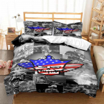 Cody Rhodesi tekikott Lahe Ameerika &Otilde;udus Voodipesukomplekt Pehme T&auml;iskasvanute Laste Magamistoa &Uuml;he Kahekohaline Kuninglik Suurus Voodikomplekt Poiste Kingitus 173x218cm 3pcs