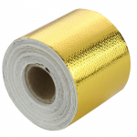 Peegeldav isekleepuv kleeplint kullast/kilbist k&otilde;rge temperatuuriga soojusisolatsiooniga kaitsekilp m&auml;hislint side 50 mm x 10 m rull universaalne
