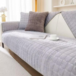 Pehmed diivanikatted Diivanipadi universaalne libisemiskindel Four Seasons Talvine diivanipadja kate 70*70CM h&otilde;be