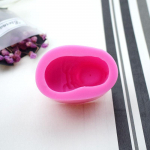 1 tk 3D stereojalatsi kujuga k&auml;sit&ouml;&ouml; silikoonvorm k&uuml;&uuml;nalde valmistamise tarvikute jaoks Seebi valmistamise tooted silkoonvormid roosa