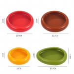 Creative Kitchen Storage Box Puuviljakr&otilde;psu pooll&otilde;igatud puuviljad V&auml;rske Avokaado Sidrun Tomat S&auml;ilitus Tihend Katte K&ouml;&ouml;git&ouml;&ouml;riistad