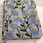 A5 A6 Kangastikandiga m&auml;rkmik Riidest m&auml;rkmik T&uuml;hjad lehed 96 lehte/192 lehek&uuml;lge &Otilde;pilaste kirjatarbed Kontoritarbed A6