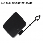 Auto tagumise p&otilde;rkeraua k&uuml;lgmise haakekonksu silmakatte kate BMW X5 E70 2006 2007 2008 2009 2010 2011 E70 OE# 51127158447 51127158448 Left must