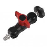 Kuuli kinnitusklamber, laiusega 1/4 tolli &ndash; 20 keermega kuulpeaga maagiline k&auml;eklamber, p&ouml;&ouml;ratav metallist superklamber GPS-telefoni monitori videovalgusti jaoks must