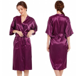 Suurtes suurustes naiste &uuml;hev&auml;rviline kevadine pikk kardigan kleit pidžaama XXXL kuld/&scaron;ampanjav&auml;rvi