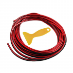 Universaalsed autotarvikud Gmc 3008 Peugeot Skoda Octavia 1 Mazda 3 Bk F30 X5 E70 sisekujundus. 3M punane