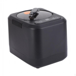 3-liitrine saunaauruti 1200W UK 220V pistik Professionaalne reguleeritava temperatuuriga aurugeneraator must