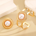 Avanev reguleeritav keerd spiraal praetud taigna keerdumine metallist imitatsiooniga p&auml;rli s&otilde;rmuse k&auml;ev&otilde;ru komplektid 1 set