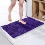 Vannitoa vaibamatt Pehmed imavad vannivaibad, libisemiskindel pehme ja karvas vannivaip, vannimatid vannitoa p&otilde;randale, vannile ja du&scaron;ile 45*70cm lilla