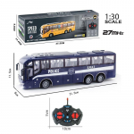 1/30 RC Buss Elektriline Simulatsioon RC Auto Valgusega Bussimudel 27Mhz Raadio Kaugjuhtimispult Masin Laste M&auml;nguasjad Sobib Poistele Kingitus Kollektsioneeritavad
