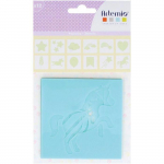 Set de Pochoirs - Artemio - 12 Pochoirs - 9x9 cm - Plastique rigide - Pour enfants
