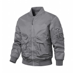 Meeste MA-1 lennujope: 2024. aasta kevad/s&uuml;gis, lahtised t&ouml;&ouml;r&otilde;ivad, pesapallistiil Jacket 4XL hall v&auml;rv