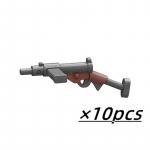 II maailmas&otilde;ja s&otilde;jalised ehitusplokid, s&otilde;duri kuju, relv, m&auml;nguasi, snaiper, allmasin AK karabiinp&uuml;ssi tarvikud armee tellised, mudel B081