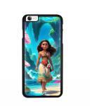 Coque de t&eacute;l&eacute;phone - Maniacase - Iphone 7 - Souple - Silicone - VAIANA ART ANIME