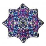 Flowstar Kaheksanurkne Sall Žongleerimism&auml;nguasi Algajatele Kahepoolse Tr&uuml;kiga Kangas L&otilde;bus Oskuste M&auml;nguasi S&otilde;rmeotsaga P&ouml;&ouml;rlev Voolav T&auml;ht Dapo T&auml;ht Kingitus Lastele D