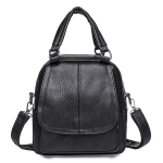 Suure mahutavusega 2-kihiline naiste seljakott Moodne seljakott Naiste pehmest PU-nahast kotid Kvaliteetne multifunktsionaalne seljakoti disainer 22cm11cm22cm