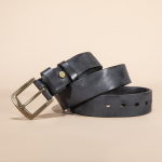 Esimese kihi veisenahast retro k&auml;sitsi valmistatud v&ouml;&ouml;, meeste ehtsast nahast vabaajarihm 110cm-130cm must