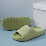 Unisex EVA platvormsussid mugavad libisemiskindlad paksu tallaga suvised rannasandaalid sise- ja v&auml;listingimustes kasutamiseks m&otilde;eldud jalan&otilde;ud ortopeedilise toega 42-43