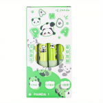 Koolihooaja algusse naasmise 4 tk 0,5 mm Panda neutraalne marker, piiratud k&auml;sn&uuml;mbrisega, paks, presspliiats, kiiresti kuivav, sile pintsel, pehme haardega. 4pcs/box