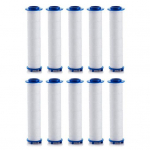 5/10/20 tk du&scaron;ifilter T&otilde;hus filtreerimine Lihtne paigaldatav vannifilter puhtama veekvaliteedi tagamiseks Regulaarne vahetamine 10pcs