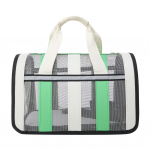 Cat Carrier lennufirma heakskiidetud lemmikloomakandja, pehmete k&uuml;lgedega kutsikate mugavuse koerte kokkupandav reisikoti port H6K1 orangeS-1pcs