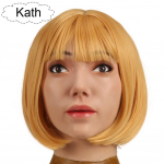 Realistic Female Mask Silicone Crossdresser Costumes Drag Queen Male to Female Crossdressing Realistic Bodysuit Skin Ivory