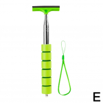 Kaasaskantav vihmaklaasi akende puhastust&ouml;&ouml;riist autode peegel mini kaabits automaatne kummist tuuleklaas R0D5 green-one-size