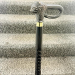 91.44 cm Victorian Wooden Walking stick Cane Lion Head Style