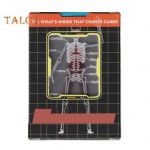 Body Deck skeleti mudel M&auml;ngukaardid L&auml;bipaistev 3D inimese anatoomia kujutis Pokkerikaardid Hariv kingitus kaartide kogujatele &otilde;pilastele 1 Set