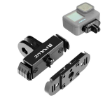 PULUZ Kiirkinnitusega Magnetiline Kokkupandav S&otilde;rmaluse Alus GoPro HERO12 Black /11 Black /11 Black mini /10 Black /9 Black /8 Black / Max jaoks (Must)