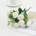 Rooside kimp, taimesimulatsioon, lillehoidvad lilled, kodukaunistamine, pulma-aastap&auml;eva kunstlill One Size