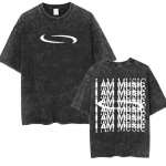 Retro pestud Playboi Carti I AM MUSIC logo T-s&auml;rk Opium Ken Carson Narcissist tuur Antagonist Rap T-s&auml;rgid Naistele Unisex &Uuml;legabariidilised T-s&auml;rgid 4XL must