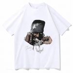 R&auml;ppar Lil Yachty Hip-hop Graafiline T-s&auml;rk Suvine Vabaaja Mugav 100% Puuvill Meeste T-s&auml;rk Trendikas Mood Vabaaja T&auml;navamood XXXXL