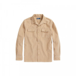 Polo Ralph Lauren S&uuml;gis/Talv22 &Uuml;he n&ouml;&ouml;biga &Uuml;hev&auml;rviline Pikkade varrukatega S&auml;rk Meeste s&auml;rgid Pruun MNPOWOV16822567-250 S