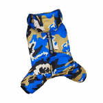 Paks soe koerte kampsun mantel Camo-stiilis talvised lemmikloomariided malta yorkidele lumekost&uuml;&uuml;mid v&auml;ikestele keskkoertele jakid Bulldog Onesid S