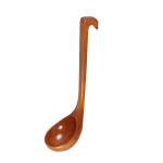 Puidust supikulp pika k&auml;epidemega, kuuma poti lusikas, &otilde;lilusikas, k&ouml;&ouml;gin&otilde;ud MIT