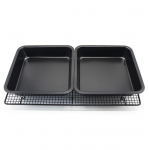 Square Cake Pan 8 inch Cake Baking Pan Non-Stick Bakeware Cake Make Pan